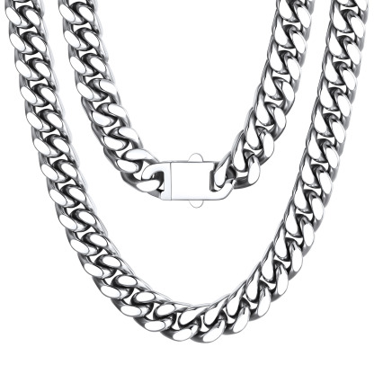 5/7/9/12/14mm Miami Cuban Link Chain for Men