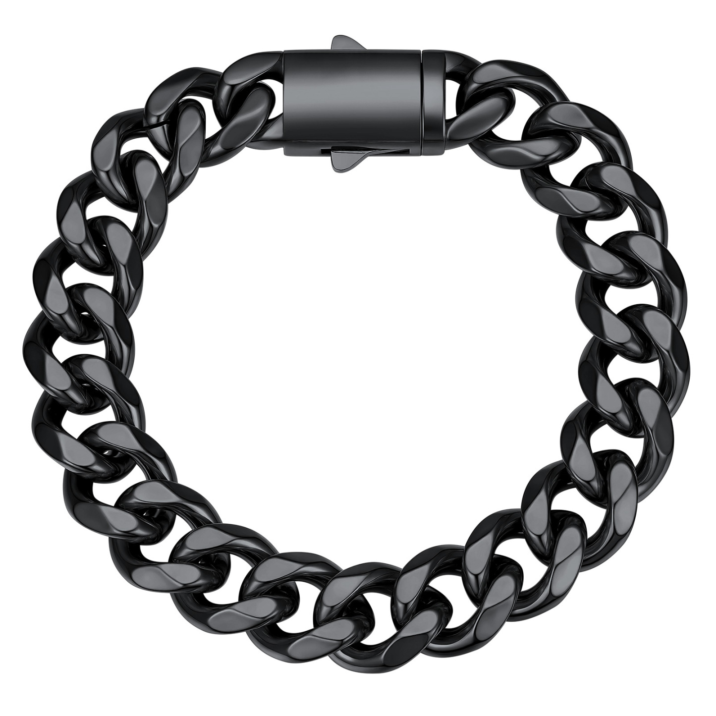 Stainless Steel Cuban Link Chain Bracelet 6/9/12mm For Men 