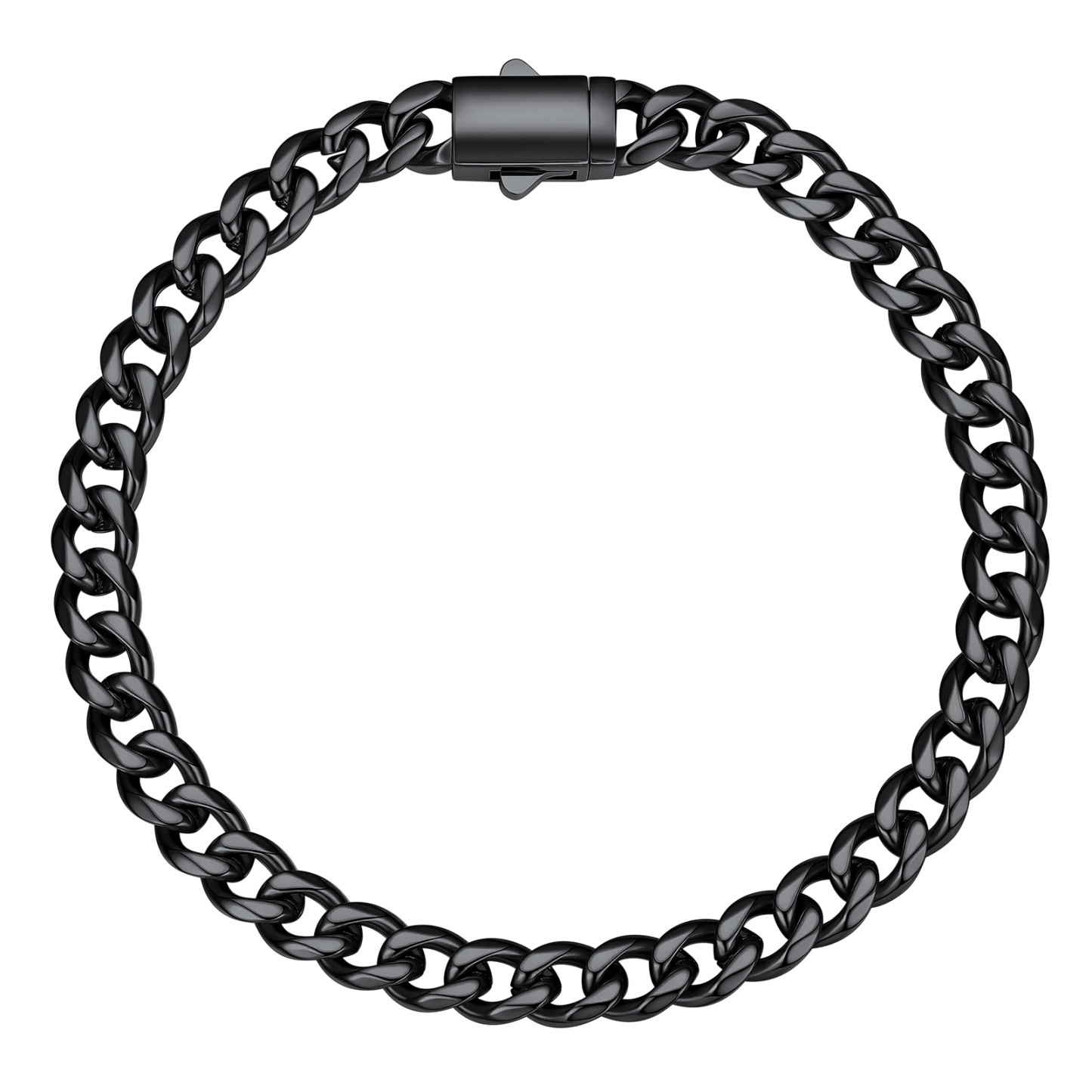 Stainless Steel Cuban Link Chain Bracelet 6/9/12mm For Men 