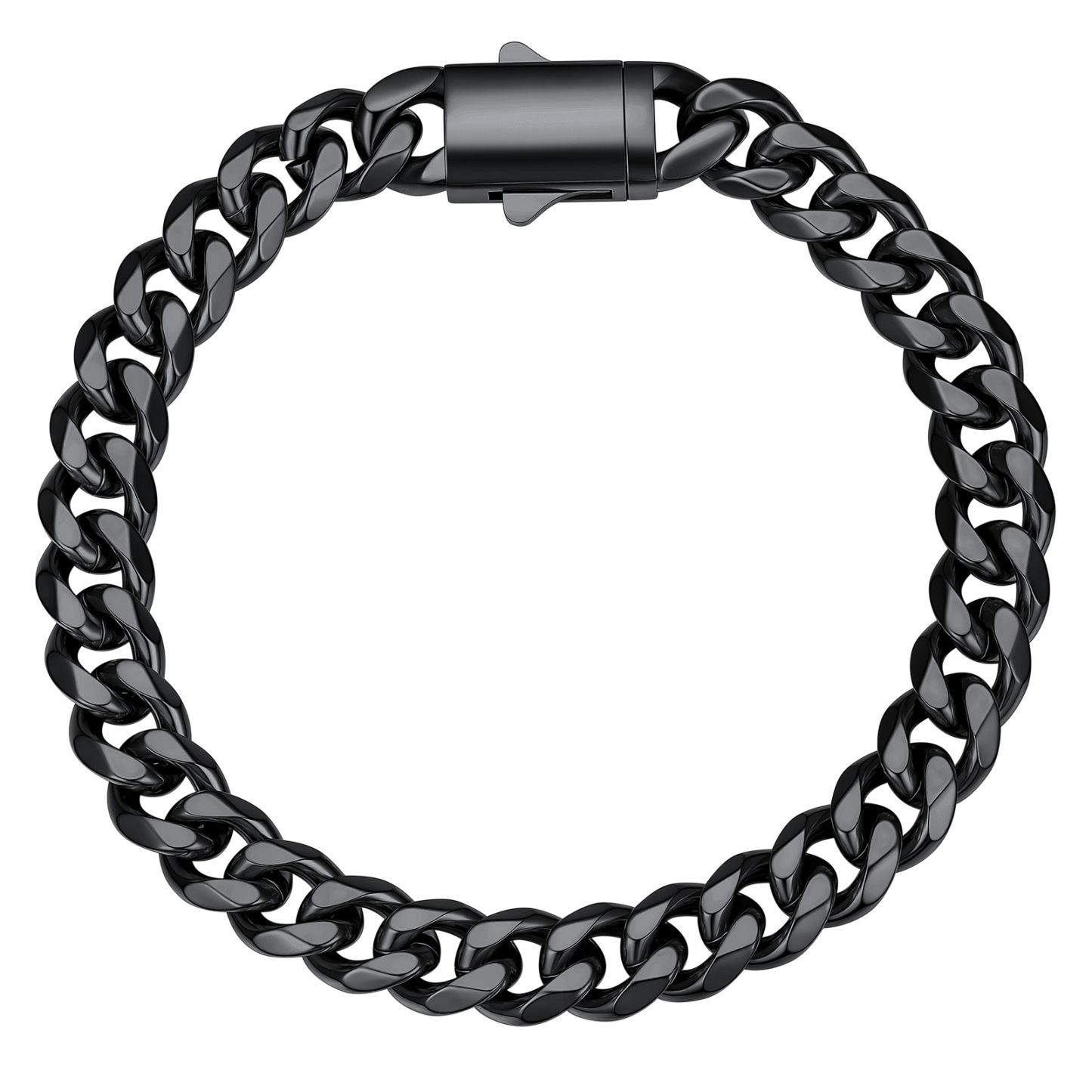 Stainless Steel Cuban Link Chain Bracelet 6/9/12mm For Men 