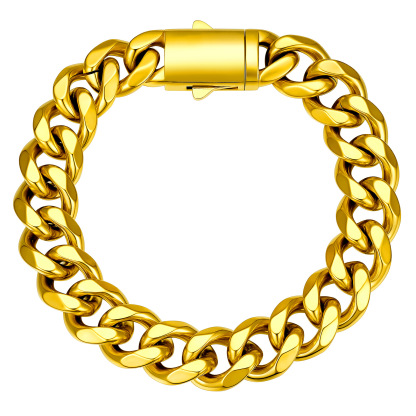 Stainless Steel Cuban Link Chain Bracelet 6/9/12mm For Men 