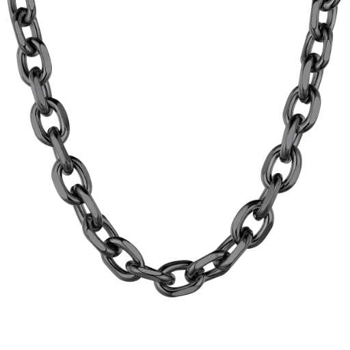 Stainless Steel Rolo Cable Chain For Men Women 3/5/7/9/12mm