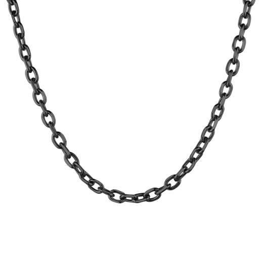 Stainless Steel Rolo Cable Chain For Men Women 3/5/7/9/12mm
