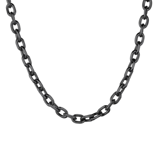 Stainless Steel Rolo Cable Chain For Men Women 3/5/7/9/12mm