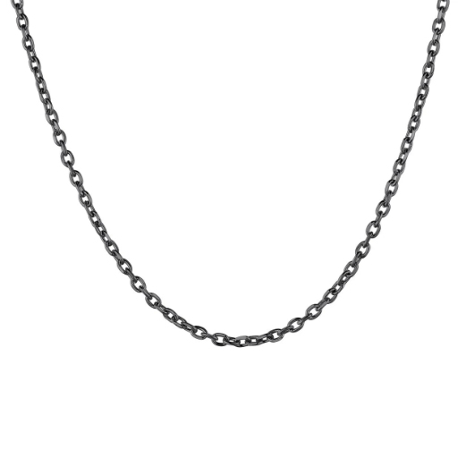 Stainless Steel Rolo Cable Chain For Men Women 3/5/7/9/12mm