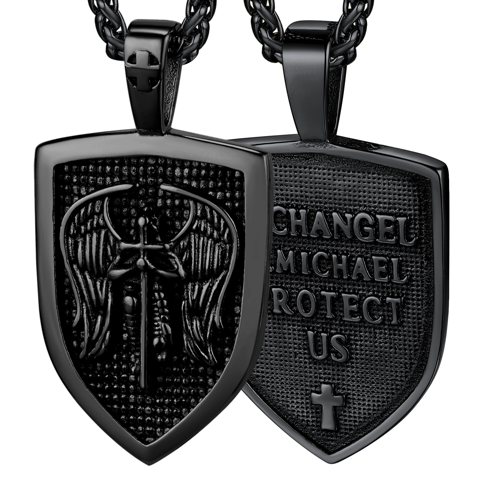 St. Michael Shield Necklace