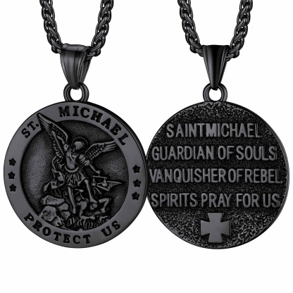 St. Michael Medallion Necklace