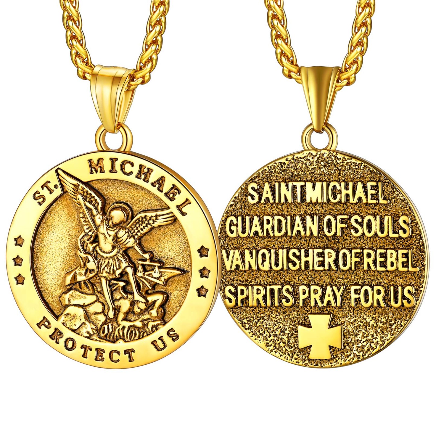 St. Michael Medallion Necklace