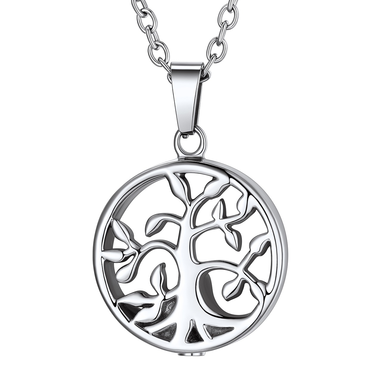 Tree of Life Cremation Urn Ashes Necklace For Him&Her