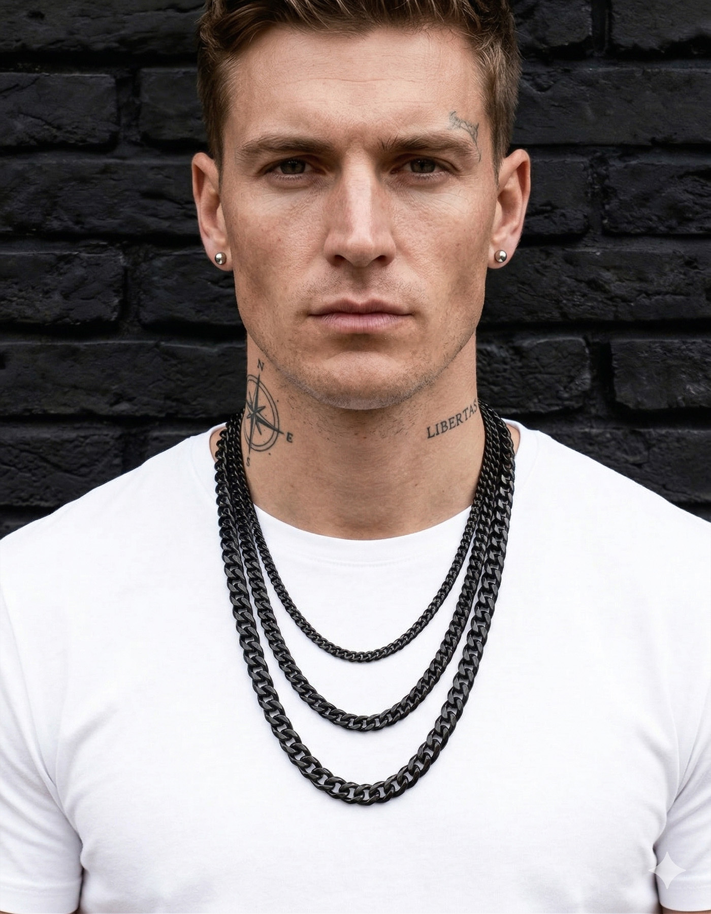 Hip Hop Cuban Chain Necklace for Men 6/9/12mm Width