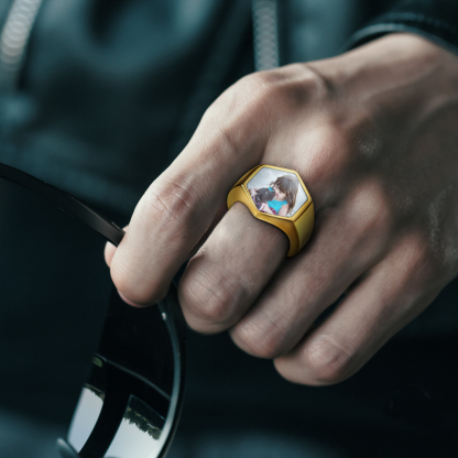 Personalized Engraved Signet Rings