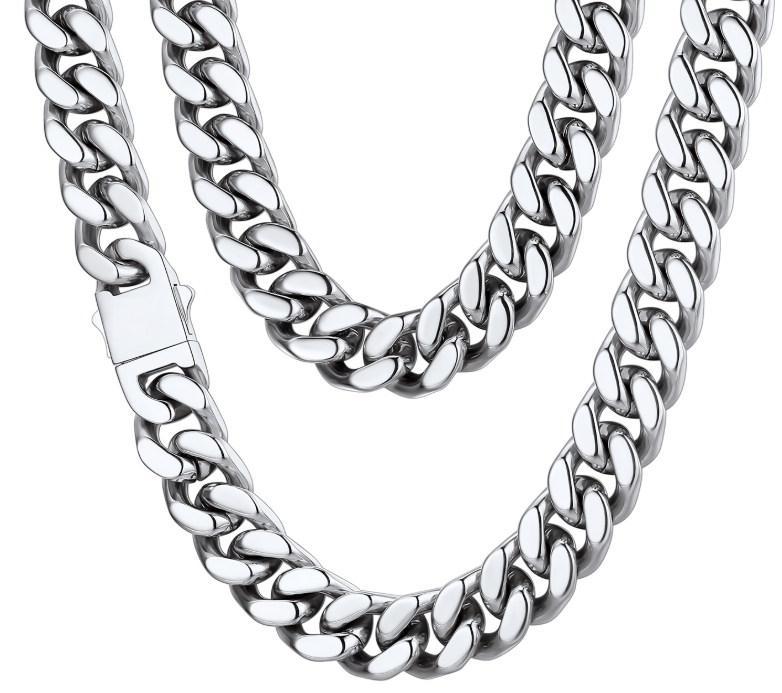 5MM Stainless Steel Cuban Link Chain