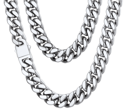5MM Stainless Steel Cuban Link Chain