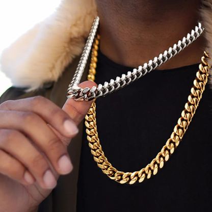 Miami Cuban Chain 316L Steel Natural