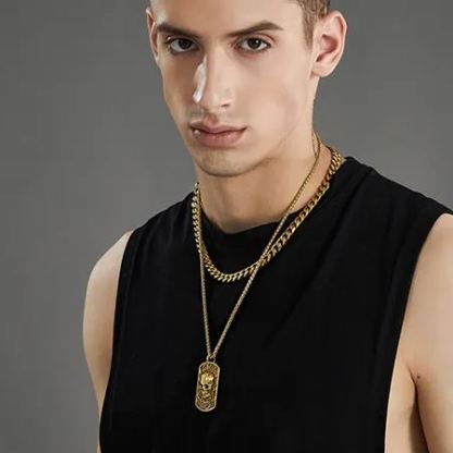 3mm Cuban Curb Chain Necklace Stainless Steel