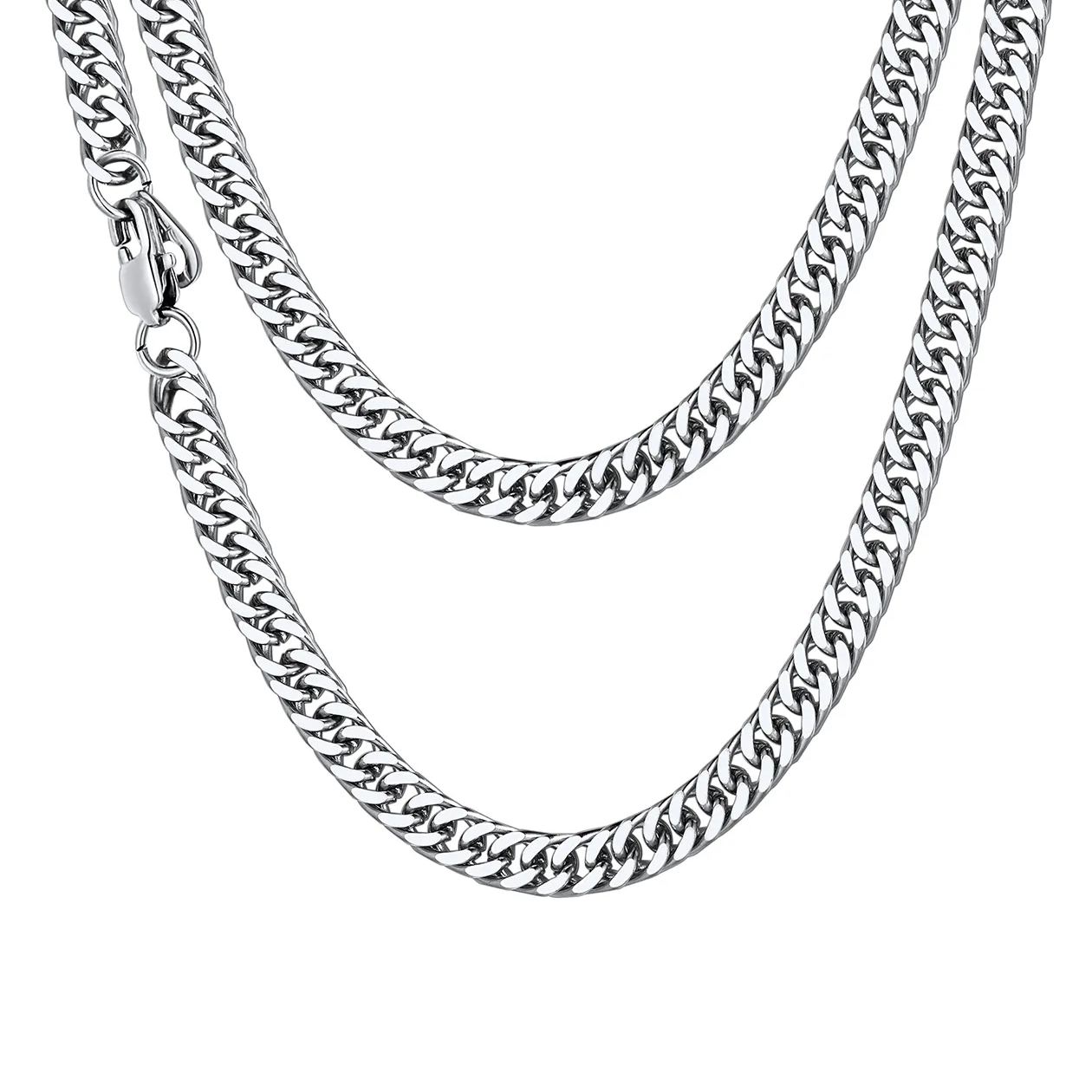 Miami Curb Link Chain 5MM Stainless Steel