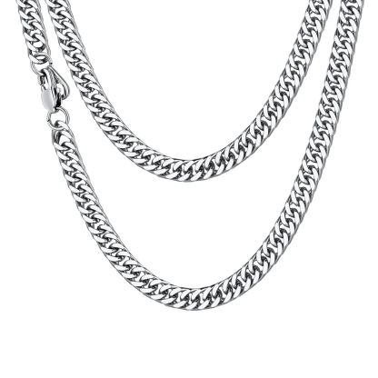 Miami Curb Link Chain 5MM Stainless Steel