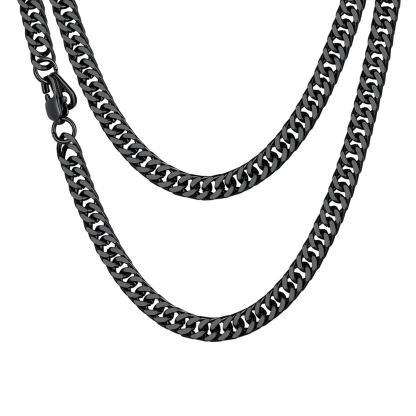 Miami Curb Link Chain 5MM Stainless Steel