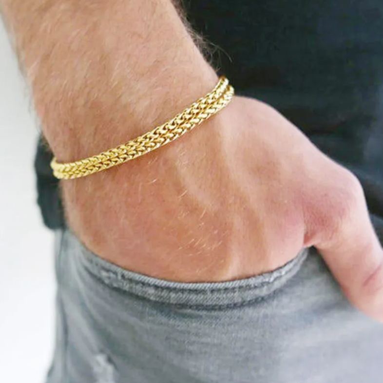Spiga Wheat Rope Chain Bracelet
