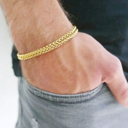 Spiga Wheat Rope Chain Bracelet