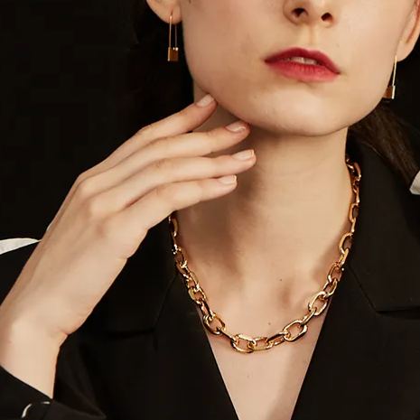 Rolo Cable Link Chain Choker