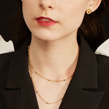 Dainty Layered Choker Necklaces