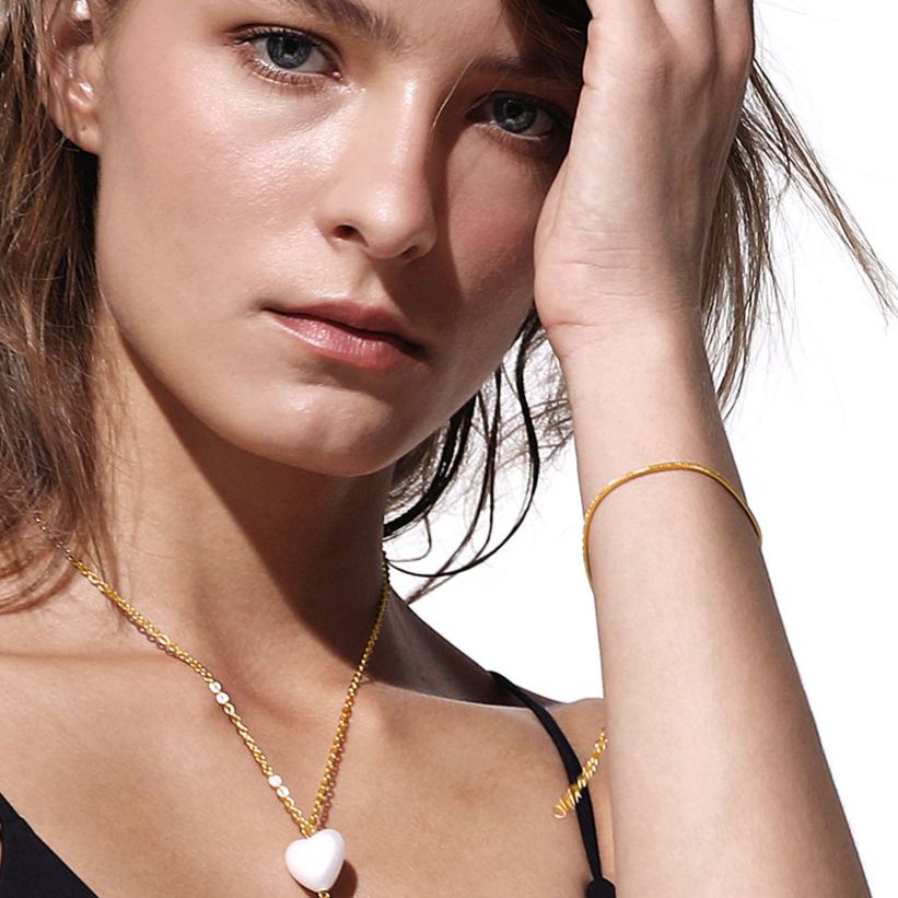 1.5mm Stainless Steel Snake Chain Bracelet