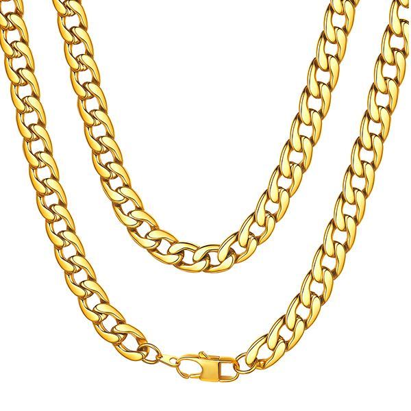 12mm NK 1:1 Smooth Chain Necklace