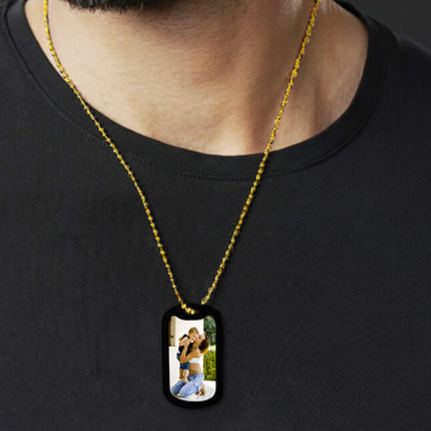 Personalized Photo Necklace Pendant