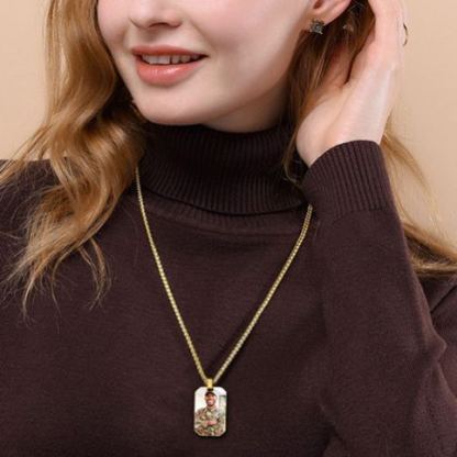 Personalized Portrait Pendant Necklace