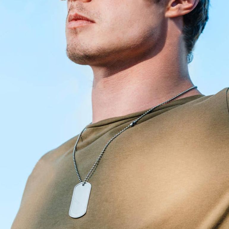 Personalized Dog Tags Necklace