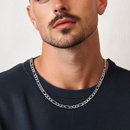 6mm Figaro Chain Necklace