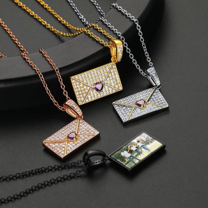 Custom Locket Birthstone Necklace