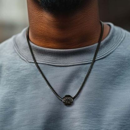 Stainless Steel Basketball Necklace