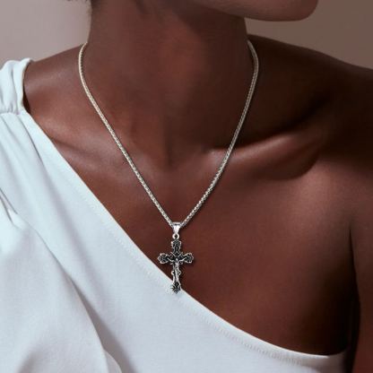 Jesus Crucifix Prayer Necklace