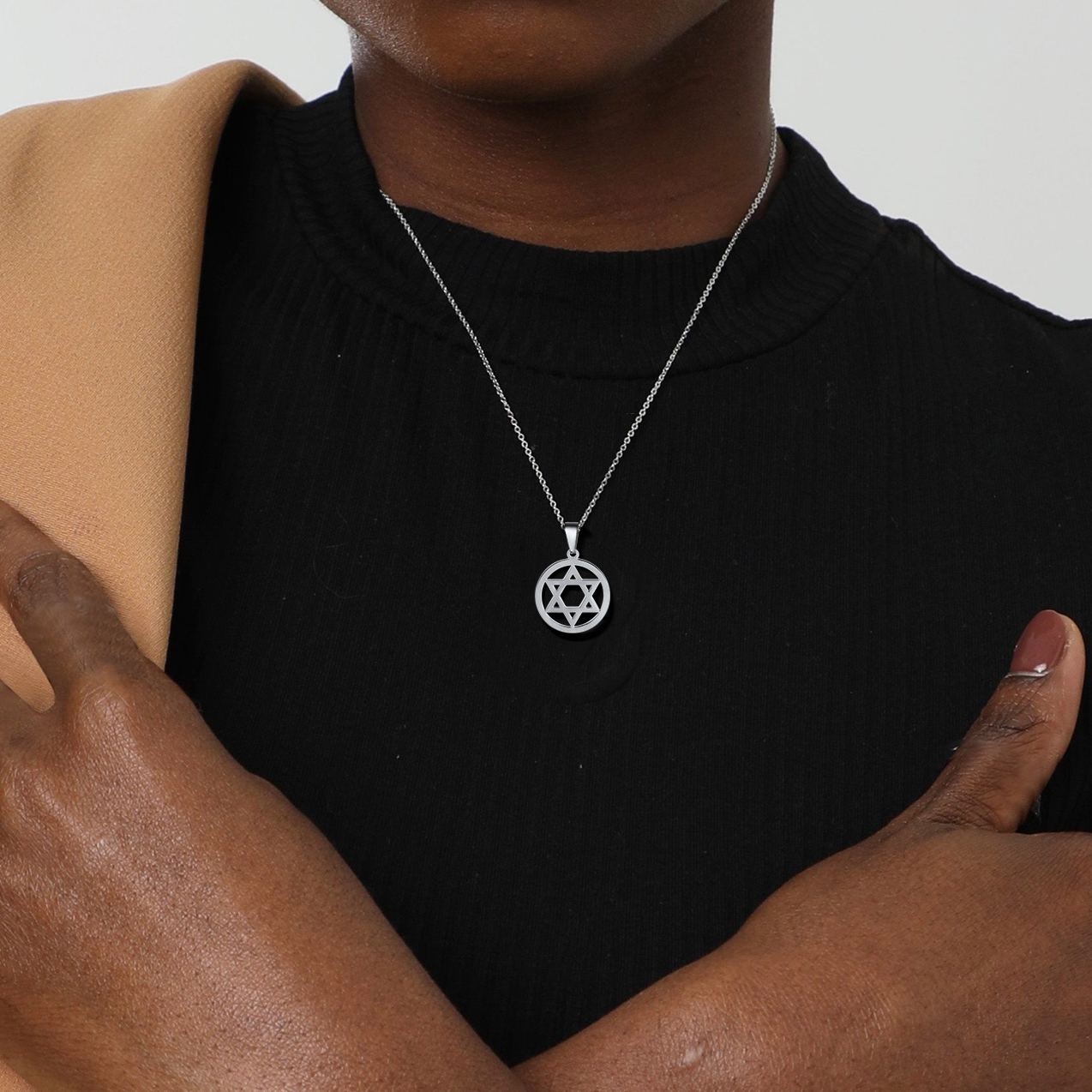 Star of David Jewish Necklace
