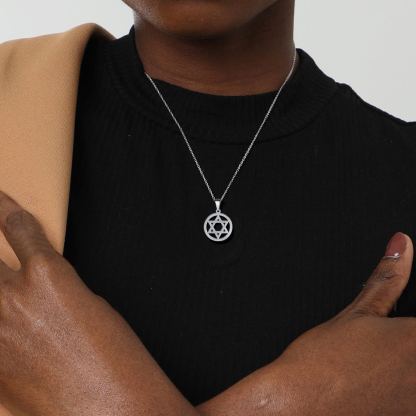Star of David Jewish Necklace