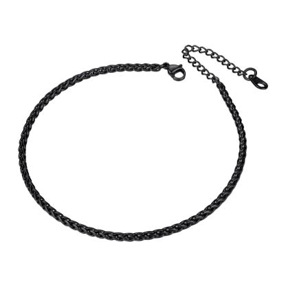 3mm Wheat Chain Anklet