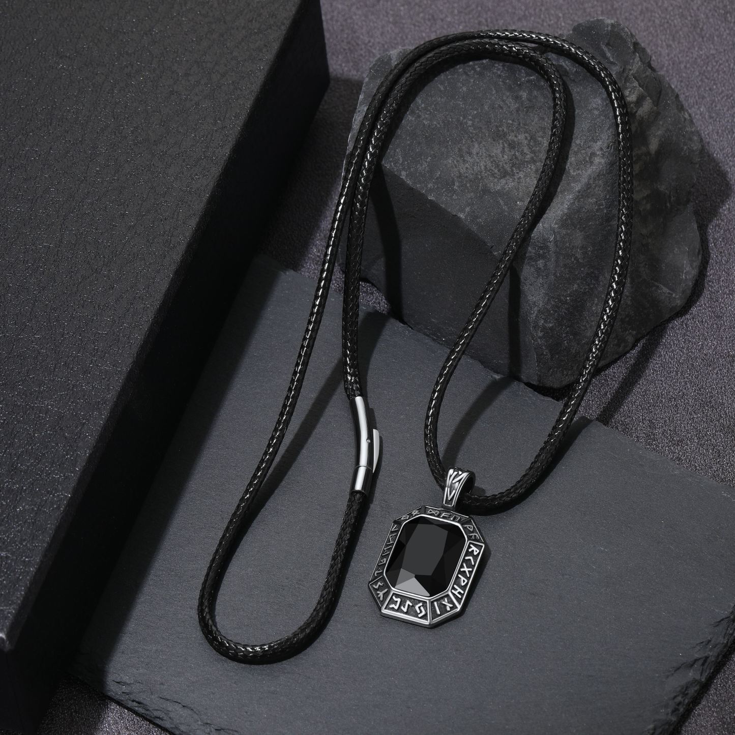 2mm Leather Cord Necklace with Stainless Steel Clasps