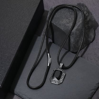 2mm Leather Cord Necklace with Stainless Steel Clasps