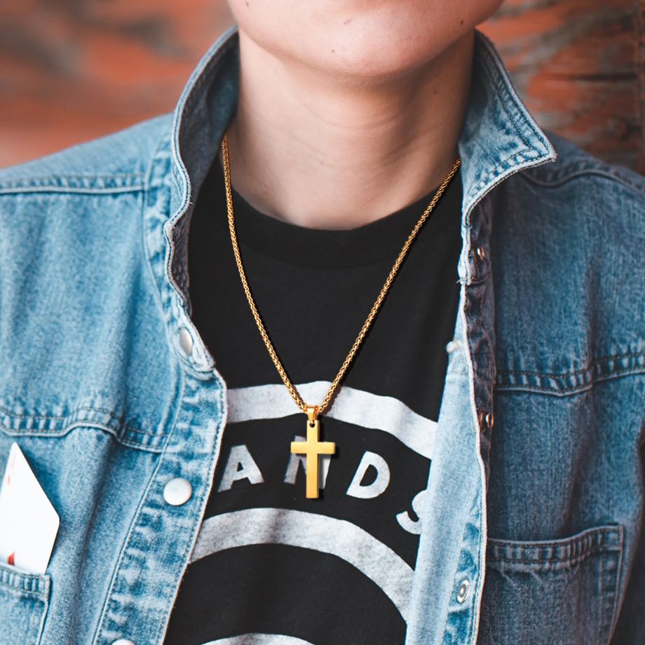 Classic Cross Pendant for Men Women 