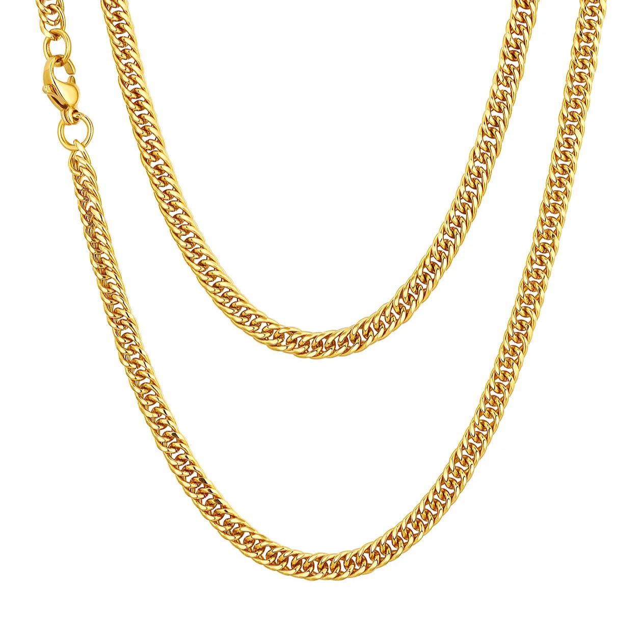 Miami Cuban Chain for Men - Heavy Duty Stainless Steel Necklace