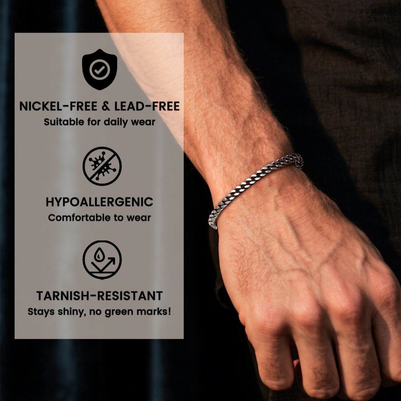 Miami Curb Chain Bracelet