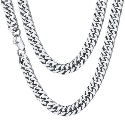 Miami Curb Link Chain 10MM Stainless Steel