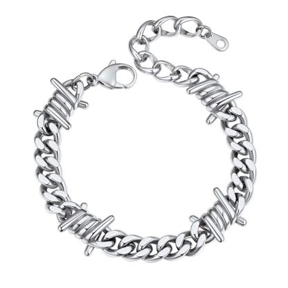 Barbed Wire Bracelet Gothic Punk Chain