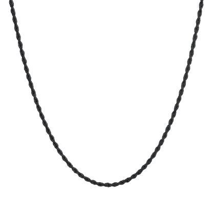 1.5mm-3mm Stainless Steel Rope Chain Necklace For Men