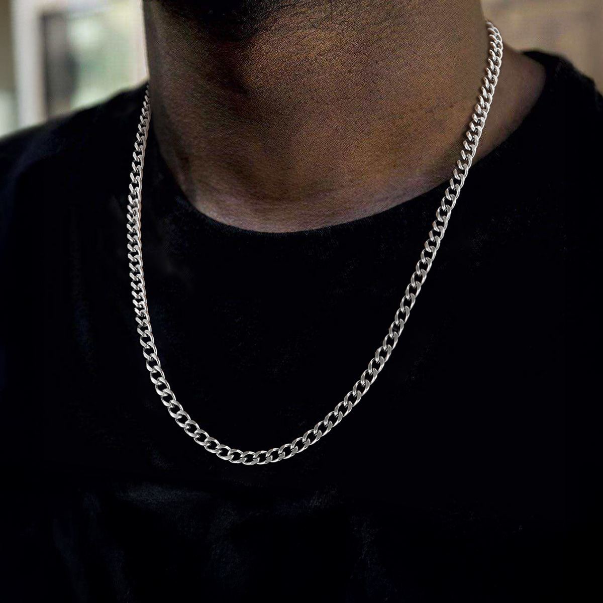 Miami Cuban Link Chain Necklace 4.8/6/10/14MM Chain for Men