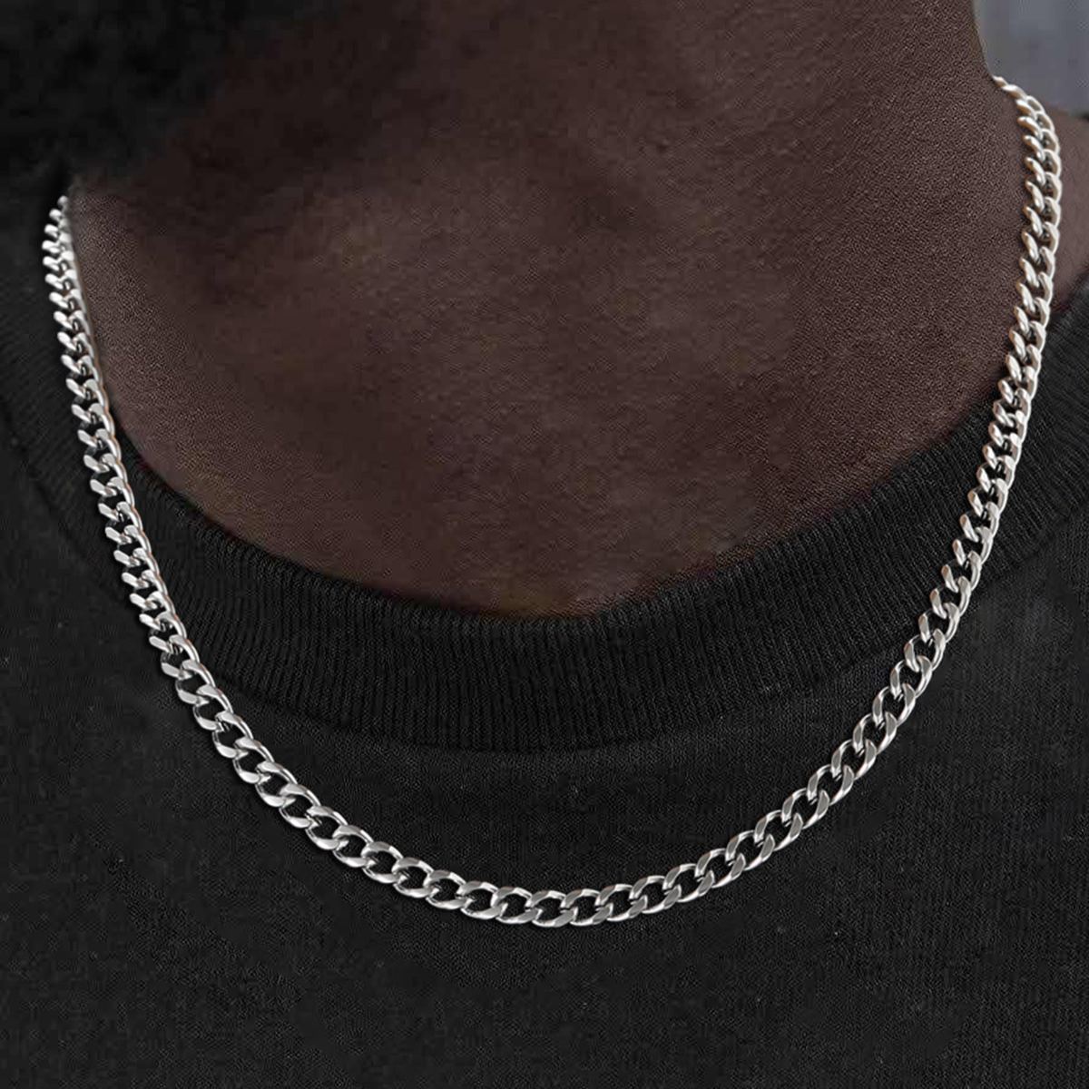 Miami Cuban Link Chain Necklace 4.8/6/10/14MM Chain for Men