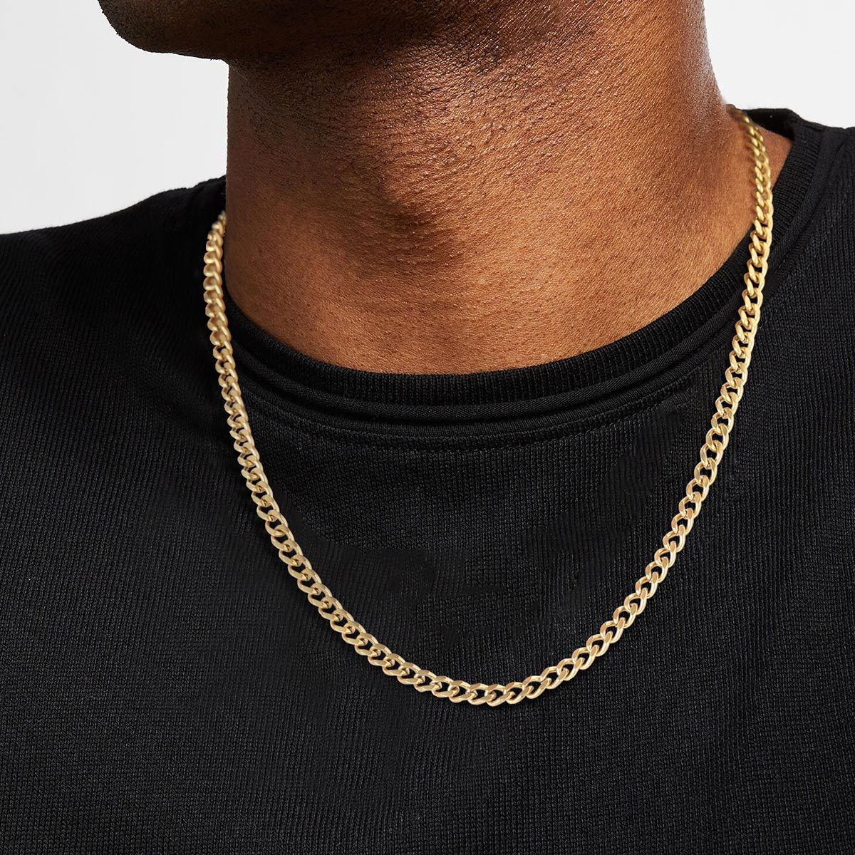 Miami Cuban Link Chain Necklace 4.8/6/10/14MM Chain for Men