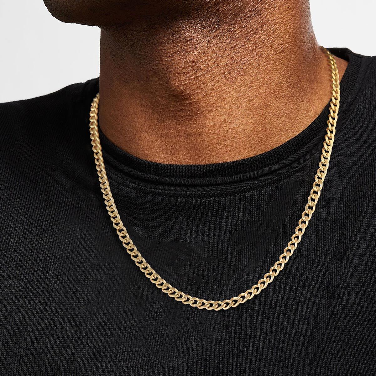 Miami Cuban Link Chain Necklace 4.8/6/10/14MM Chain for Men
